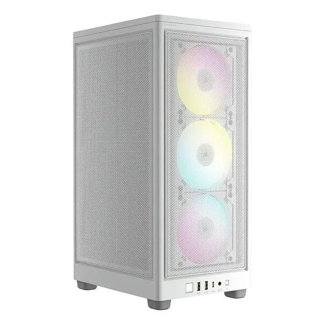 Case Mini Tower Corsair 2000d Rgb Airflow M-itx Bk Color Blanco