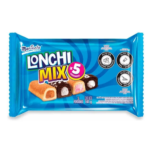 Lonchimix Marinela 5 Und