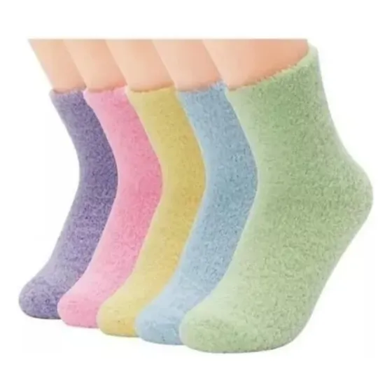 Docena Medias De Plush Damas