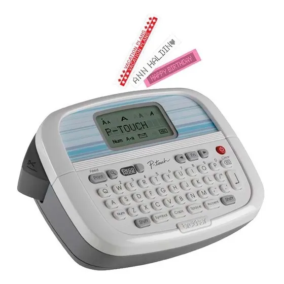 Etiquetadora Rotulador Etiquetas Brother Ptm95 Con Cinta