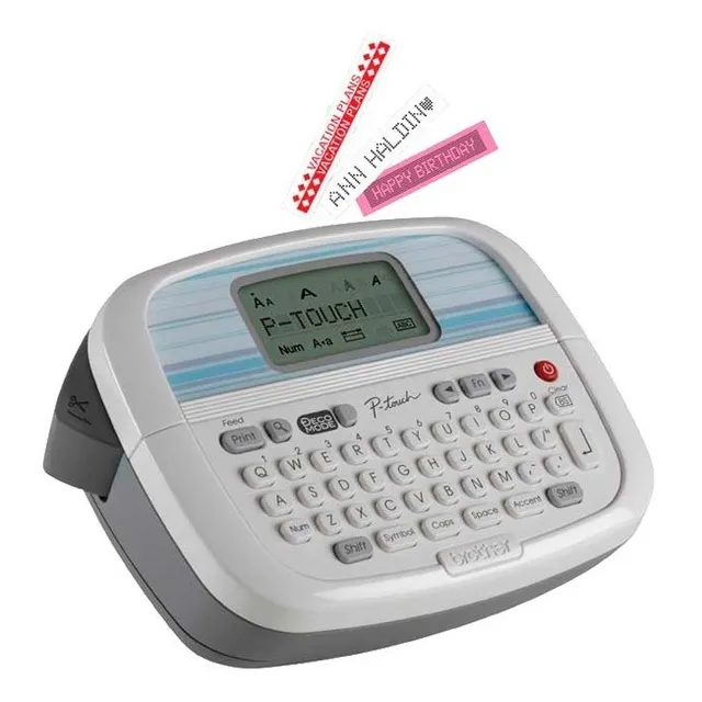 Etiquetadora Rotulador Etiquetas Brother Ptm95 Con Cinta