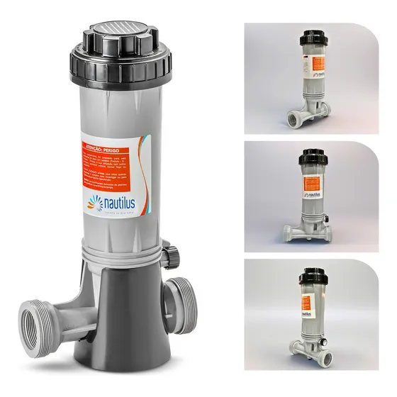 Clorador Dosador Automático De Pastilha De Cloro Nautilus
