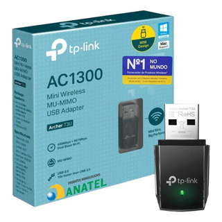 Adaptador Usb Wi-fi Tp-link Archer T3u Ac1300 Dual Band 5ghz Adaptador Usb Wi-fi Tp-link Archer T3u Ac1300 Dual Band 5ghz