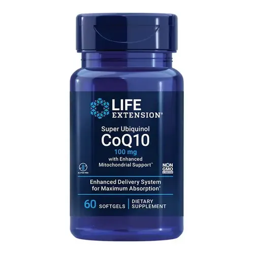 Life Extension Super Ubiquinol Coq10 100mg 60 Ct Sabor Coenzimaq