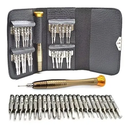 Set Destornilladores Precisión 25p Macbook Pentalobe+estuche