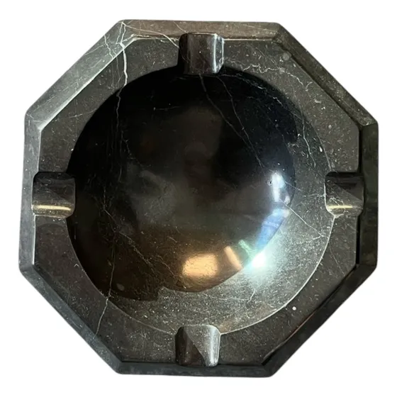 Cenicero De Mármol Artesanal - Octagonal