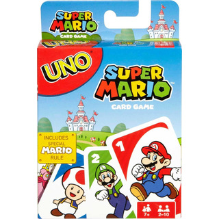 Jogo De Cartas Uno Super Mario Bros - Original Mattel Jogo De Cartas Uno Super Mario Bros - Original Mattel