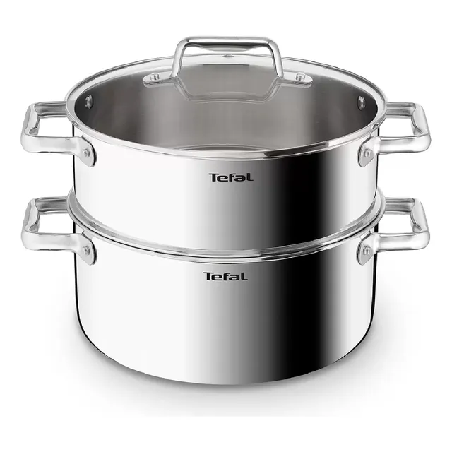 Tefal Batería De Cocina De Acero Tri-capa De 3pzs Msi