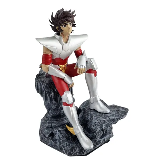 Action Figure Seiya De Pégaso Cavaleiros Do Zodíaco Resina