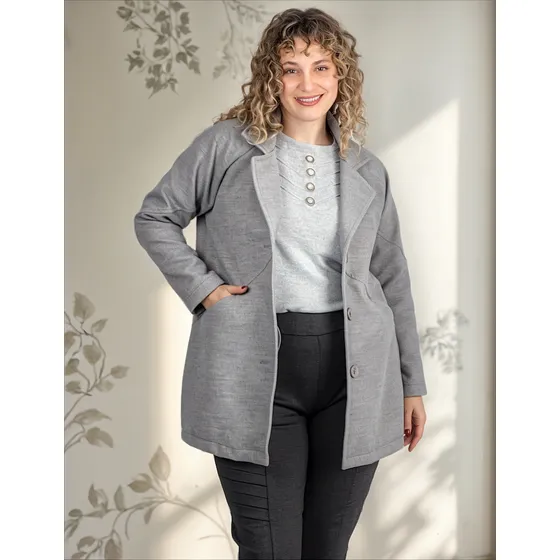 Abrigo Mujer Onara Modelo Iris - Estilo, Comodidad Y Talle