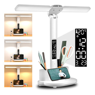 Lámpara De Escritorio Led Recargable Plegable Con Pantalla Lámpara De Escritorio Led Recargable Plegable Con Pantalla