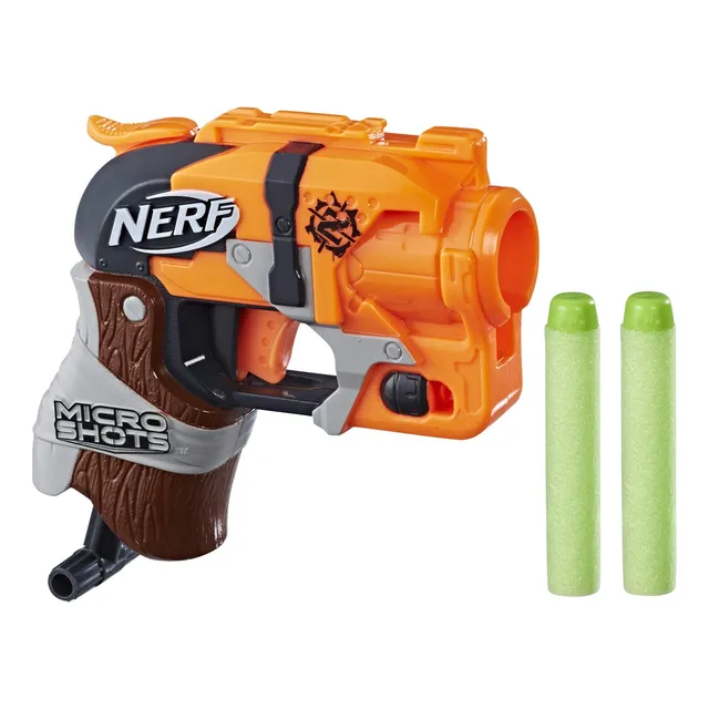 Blaster Hasbro Nerf Microshots Zombie Strike Hammershot