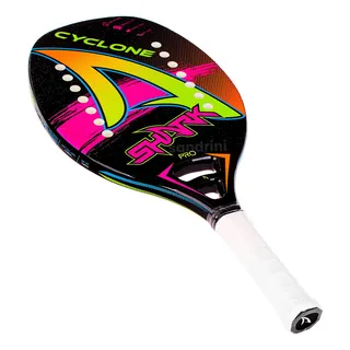 Raquete De Beach Tennis Shark Cyclone Cor Preto Raquete De Beach Tennis Shark Cyclone Cor Preto