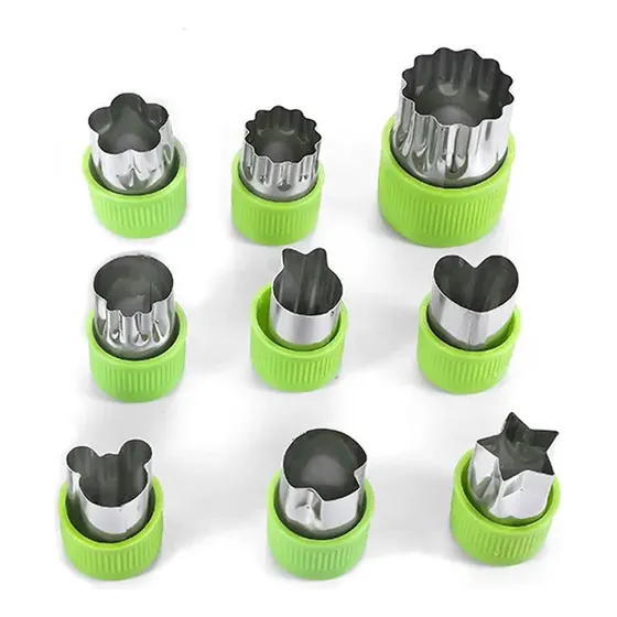 Molde Para Cortar Frutas Verduras Pan Lonchera Infantil Color Figura 2