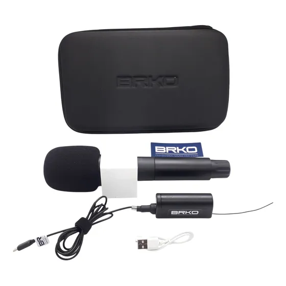 Microfone Sem Fio Para iPhone Ou Android P/ Entrevista/lives