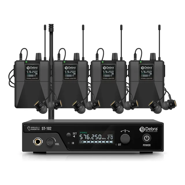 Monitor In-ear Debra St102 Uhf Estéreo