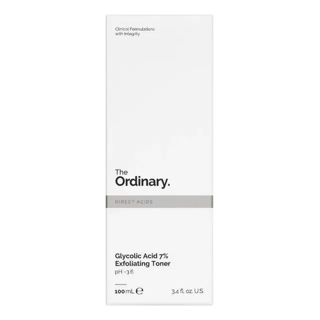 The Ordinary Tónico Exfoliante De Ácido Glicólico 7% - 100ml Momento de aplicación Noche Tipo de piel Normal