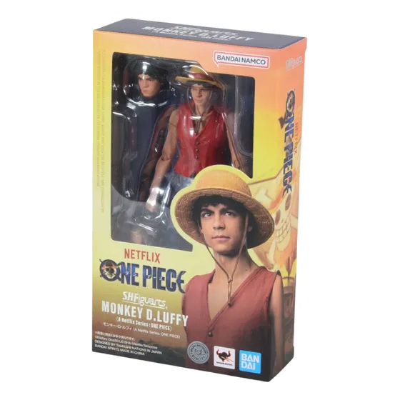 Monkey D. Luffy One Piece Netflix S.h.figuarts