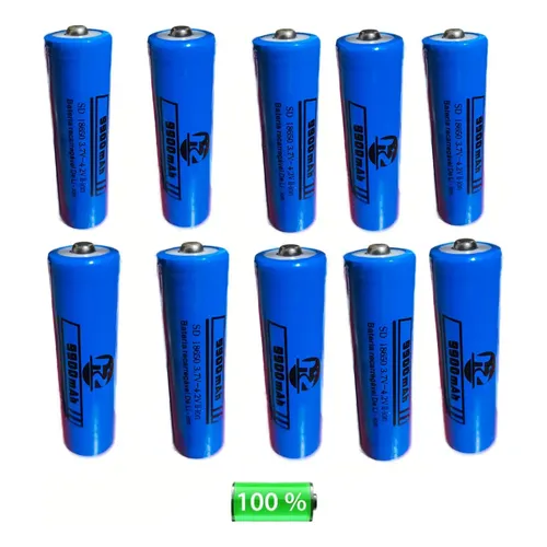 おかし Pilha 18650 Murata VTC6 Cilíndrica - kit de 2 unidades