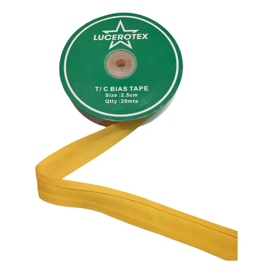 Rollo Bies Sesgo  2.5cm X 20m De Largo
