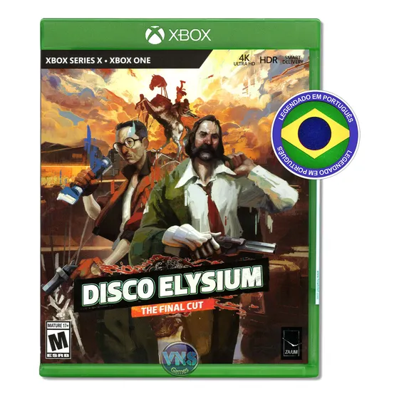 Disco Elysium The Final Cut - Xbox One - Mídia Física - Novo