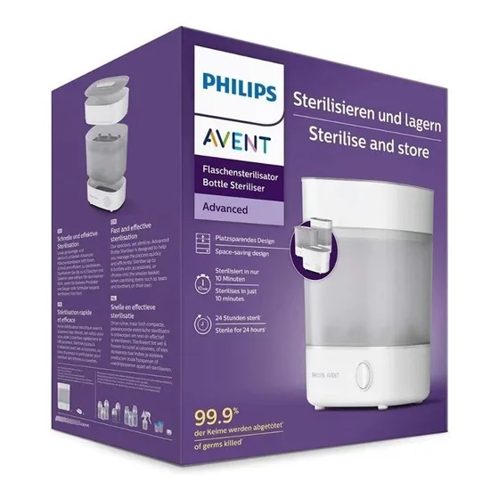 Esterilizador Eléctrico Philips Avent 3 En 1 650w