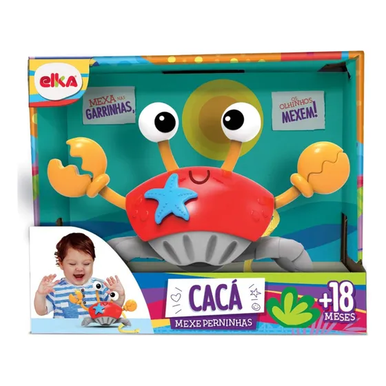 Juego Infantil Bebe Cangrejo Mueve Las Pequeñas Piernas Elka