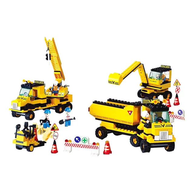 Bloque Armable Maquinaria Pesada 474 Pcs M38-b9700 Sluban