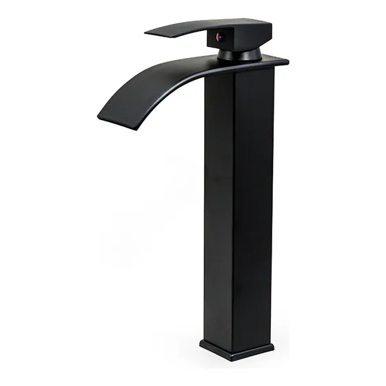 Canilla Negra Alta Para Lavatorio Italomix Lh-3320