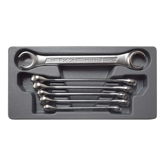 Juego Llaves Nipleras 8-19 Mm 6 Piezas (5066s), Force