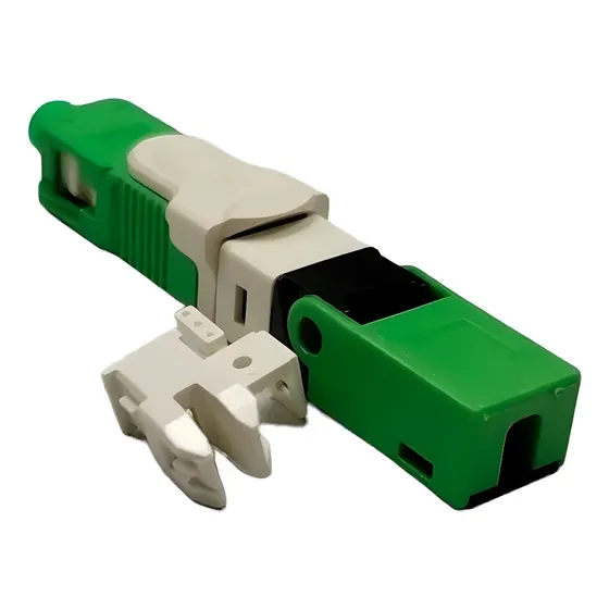 Conector Rapido Verde Sc-apc Paq 5u Wireplus