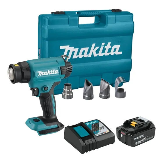 Pistola De Calor Inalambrica 18v Makita 1bat 5ah Dhg181rt