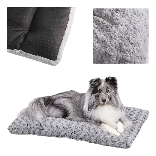 Cama Nairobi Rectangular Gris L 74x46x7cm Mas Envio