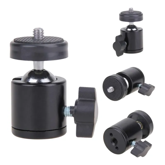 Suporte Para Ballhead Para Camera Webcam Go Pro Nota Fiscal 