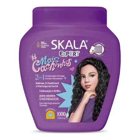 Skala Expert Mascara Capilar Mais Cachinhos 2 En 1 1000 G