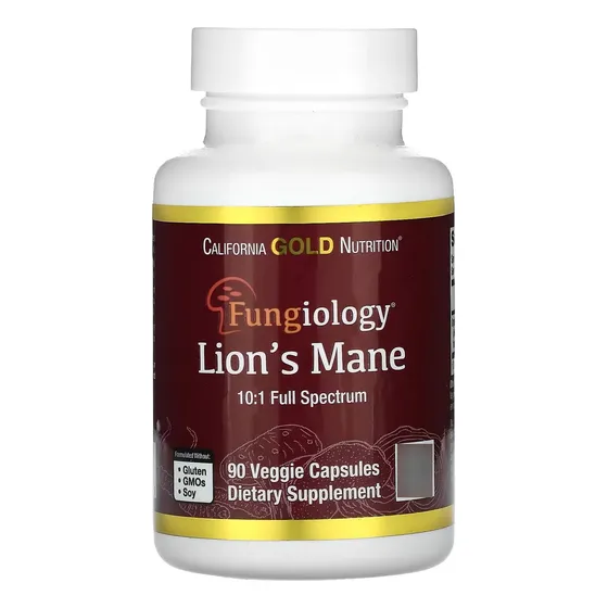 Melena De Leon Organica X 90 Cápsulas 600mg Gold Nutrition