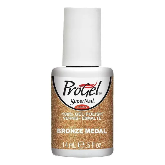 Esmalte De Uña Semipermanente Supernail Progel Bronze 14ml
