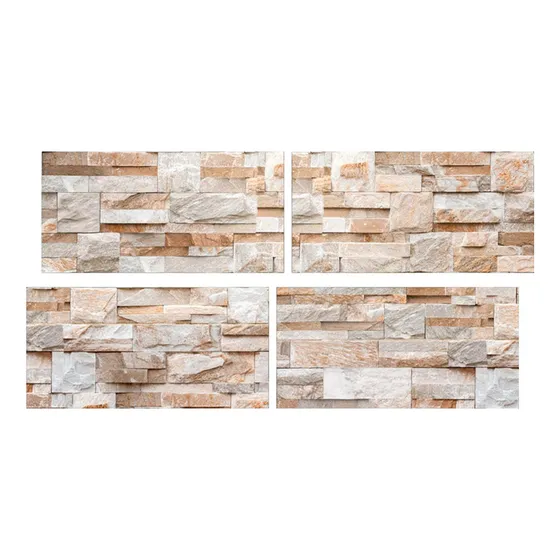 4 Uds. Pegatinas De Pared De Ladrillo De Imitación, Paneles