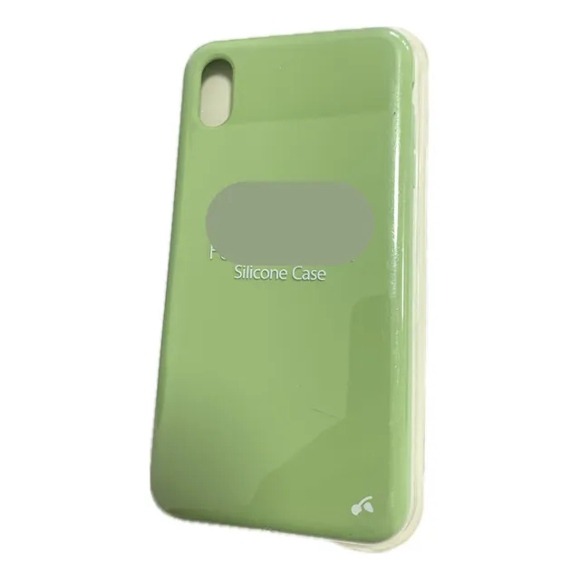 Funda Silicone Case Para iPhone Silicona De Color Sin Logo
