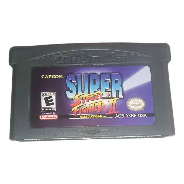 Super Street Fighter Ii 2 Revival Gba Re-pro