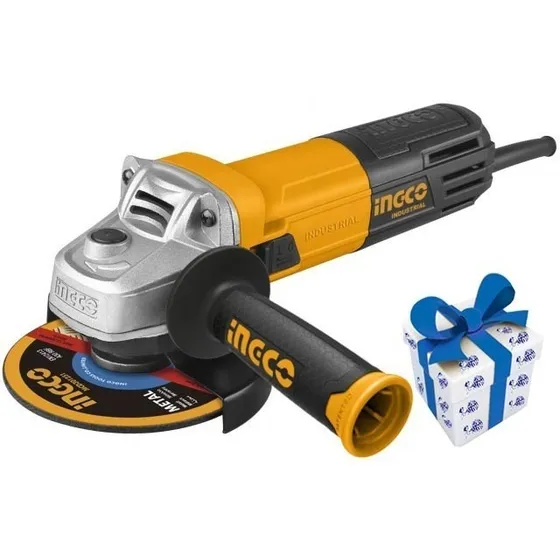 Amoladora Angular Ingco Ag8508 115mm 41/2 PuLG 950w + Regalo