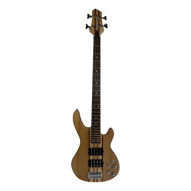 Bajo Electrico 4 Cuerdas Estilo Stingray Music Man Caoba!