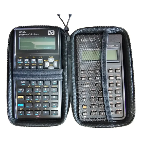 Case Rígido Calculadora Hp 35s 42s 32sii 15c 11c 12c 20s 17b