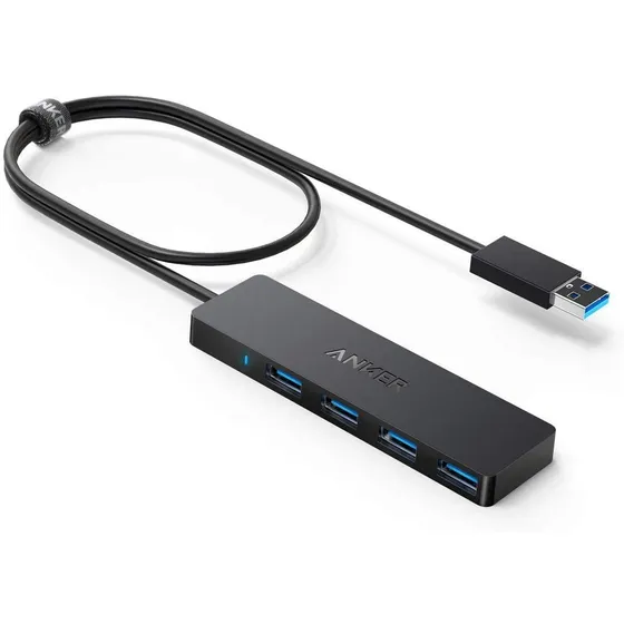 Hub Usb  3.0 | 4 Puertos | Cable Extendido De 60 Cm | Anker 