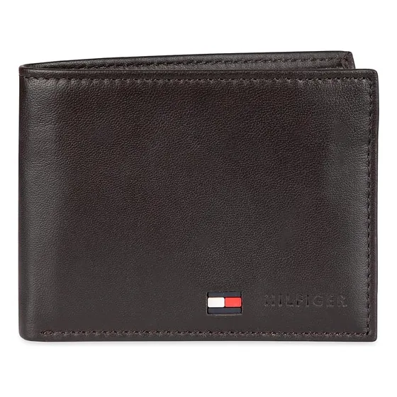  Billetera De Cuero Para Hombre Tommy Hilfiger  Diseño Bifo
