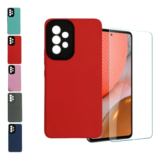 Funda Para Samsung Galaxy A33 5g Protector + Templado Hd