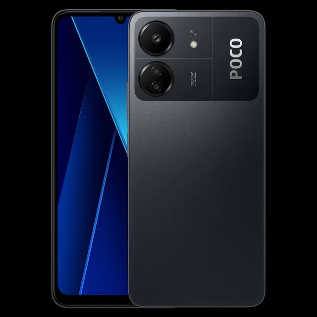 Xiaomi Poco C65 Negro Y Azul 8gb Ram 256gb Almacenamiento