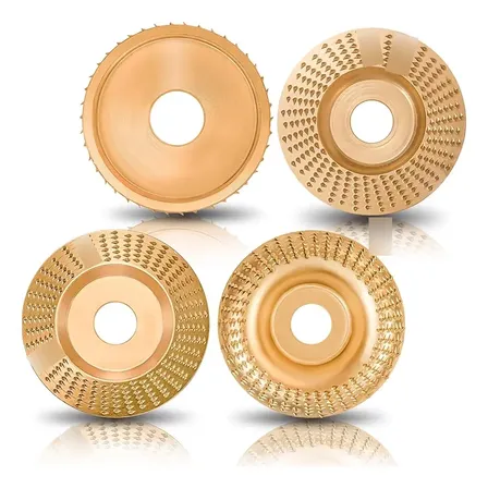 Disco Rebolo Para Lixarãngulo Madeira Esculpida Kit 4 22mm Ouro