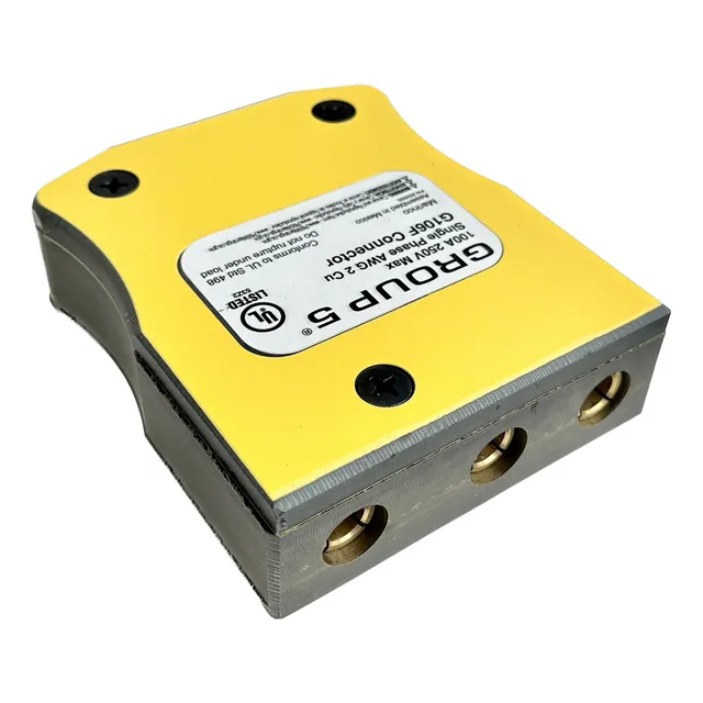 Conector Stage Pin Hembra Linea 100a 250v Marinco Bates
