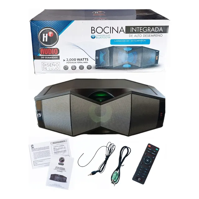 Corneta Integrada Bluetooth/usb/sd (2.000w)